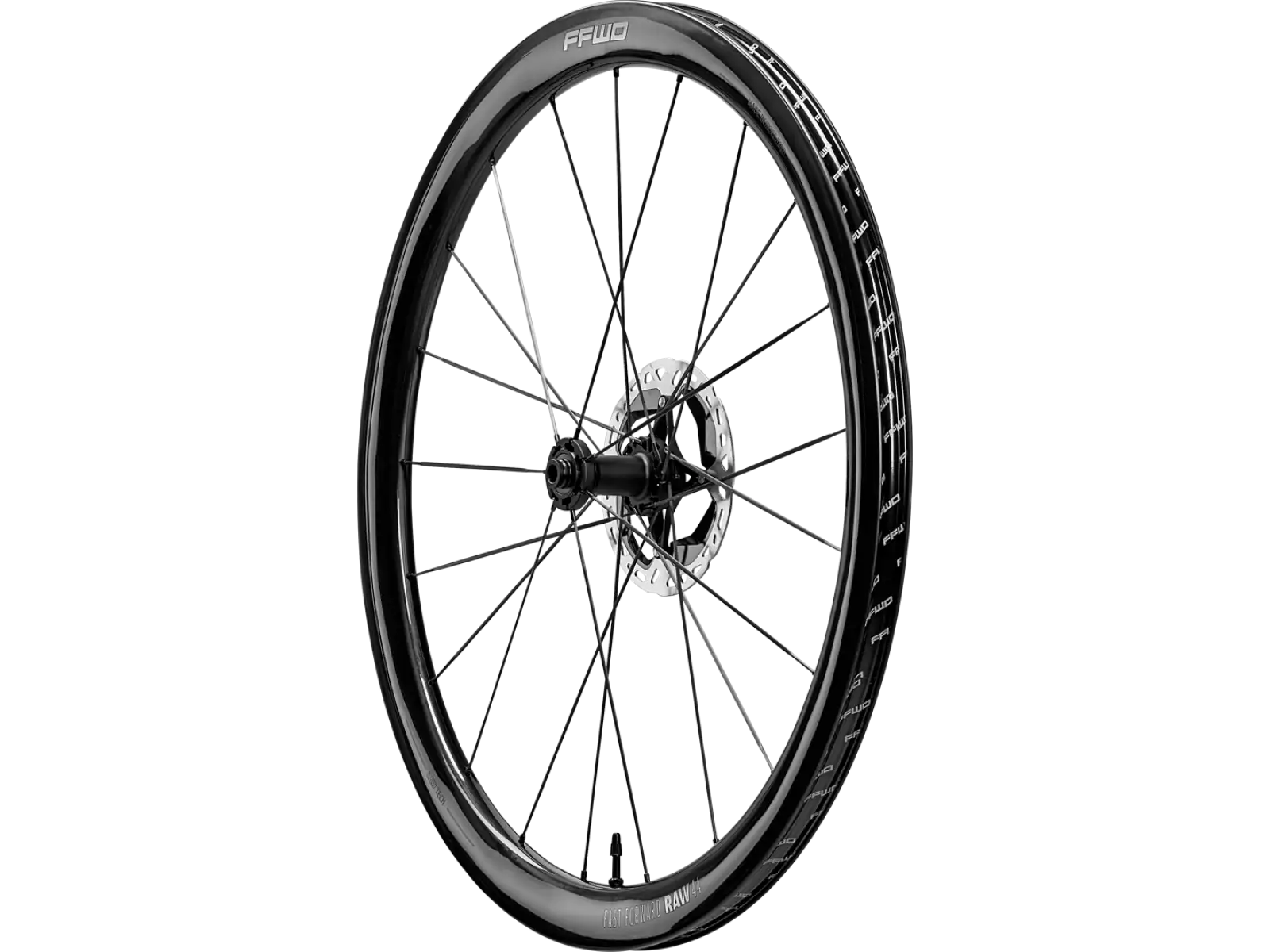 FFWD RAW CS 44 road wheelset Gloss Black