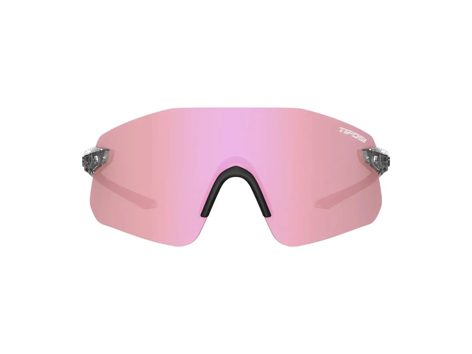 Tifosi Vogel SL sports glasses Crystal Clear/Pink Mirror