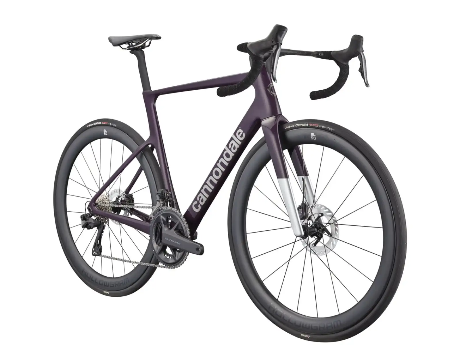 Cannondale SuperSix Evo Hi-Mod 2 road bike Tinted Purple