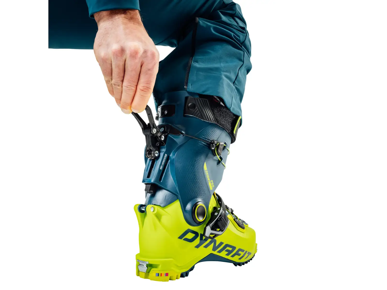 Dynafit Radical Pro men's ski touring boots Petrol/Lime Punch