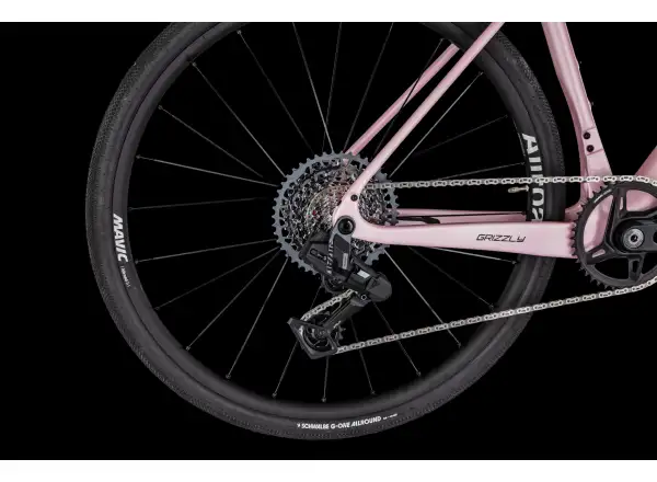 4Ever Grizzly AXS gravel bike Coral/Black