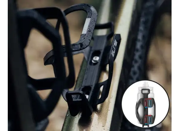 Elite Ambo bottle cage Black Graphic