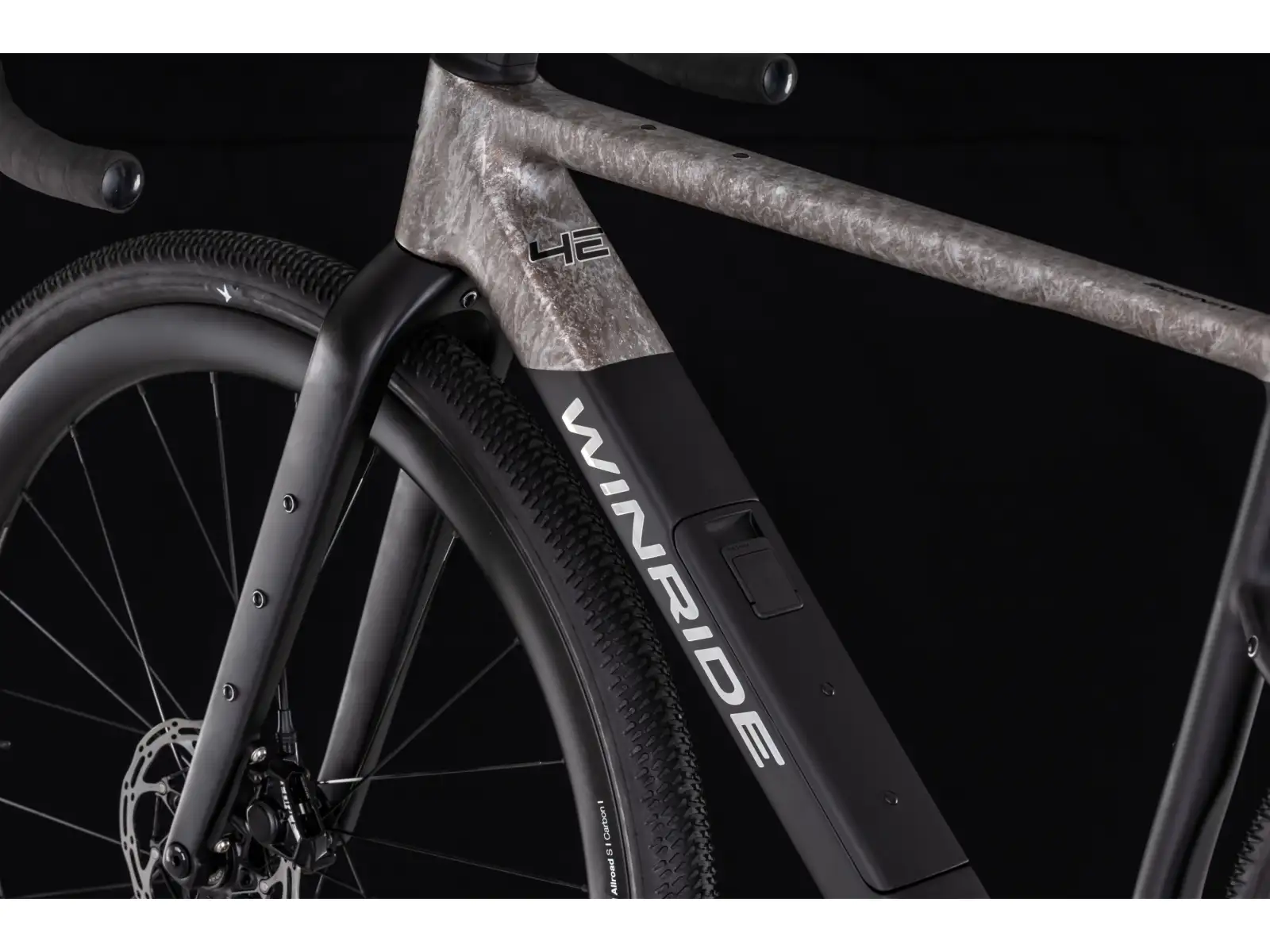 4Ever Winride Force gravel bike Moon Shadow