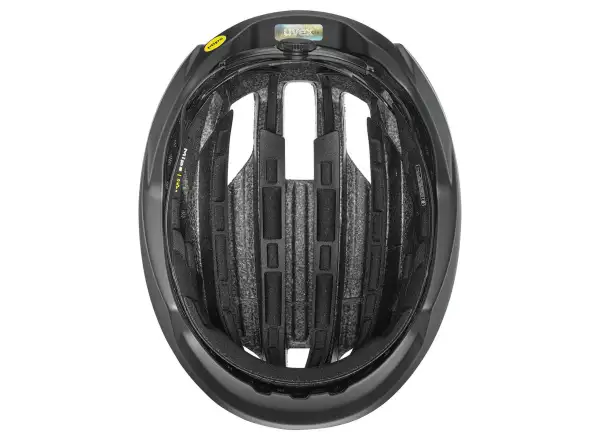Uvex Ultimate Surge Carbon Mips road helmet All Black Matt
