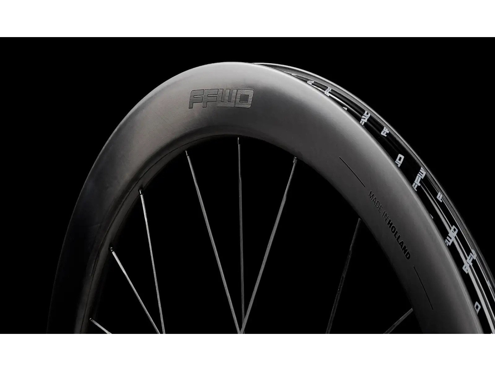 FFWD RAW CS 55 road wheels Matt Black