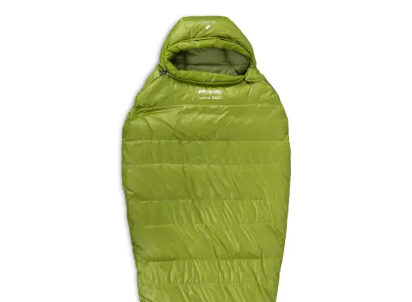 Pinguin Lava 350 sleeping bag 185 cm blue