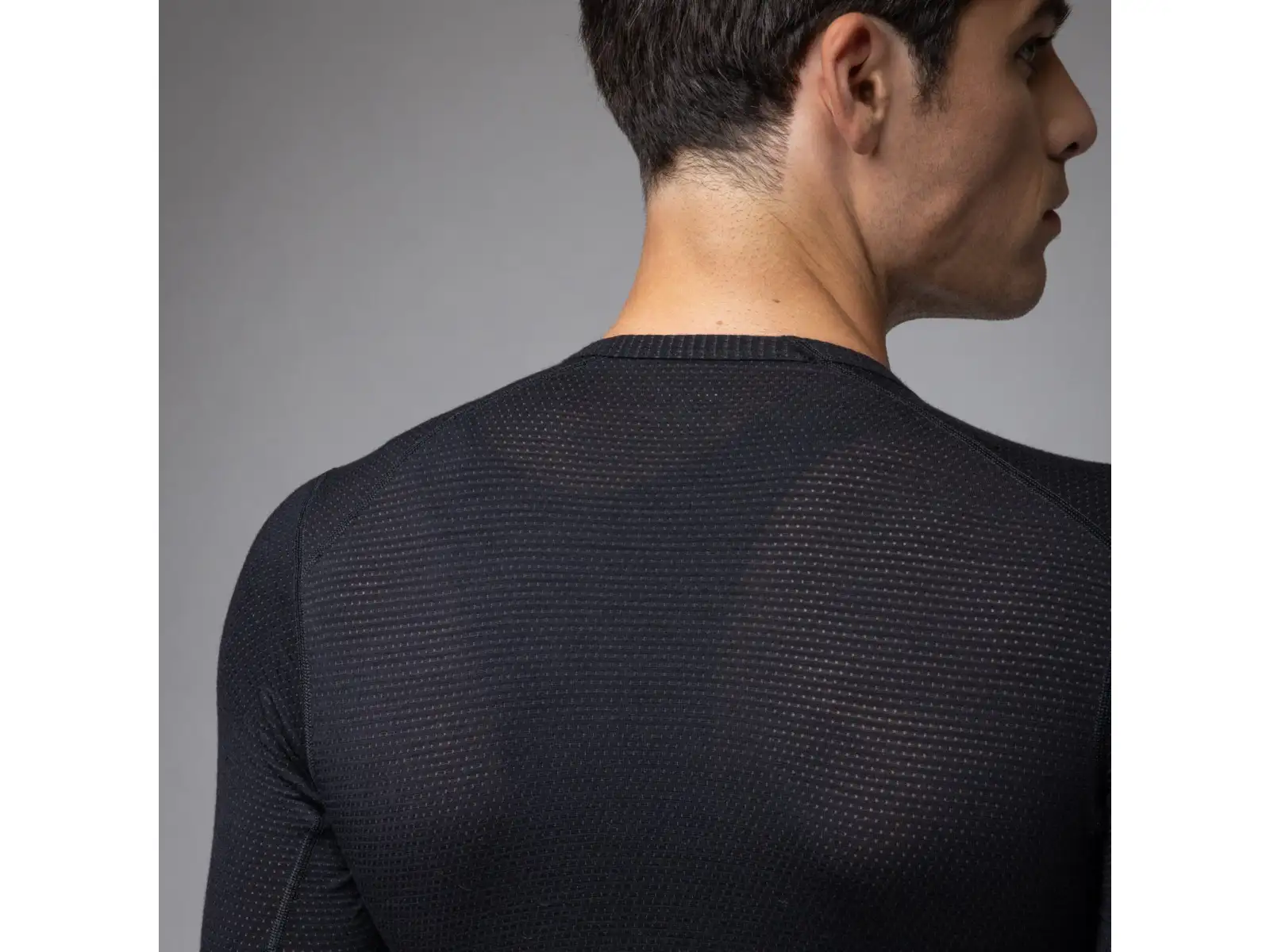Alé Intimo Merino men's base layer long sleeve Black