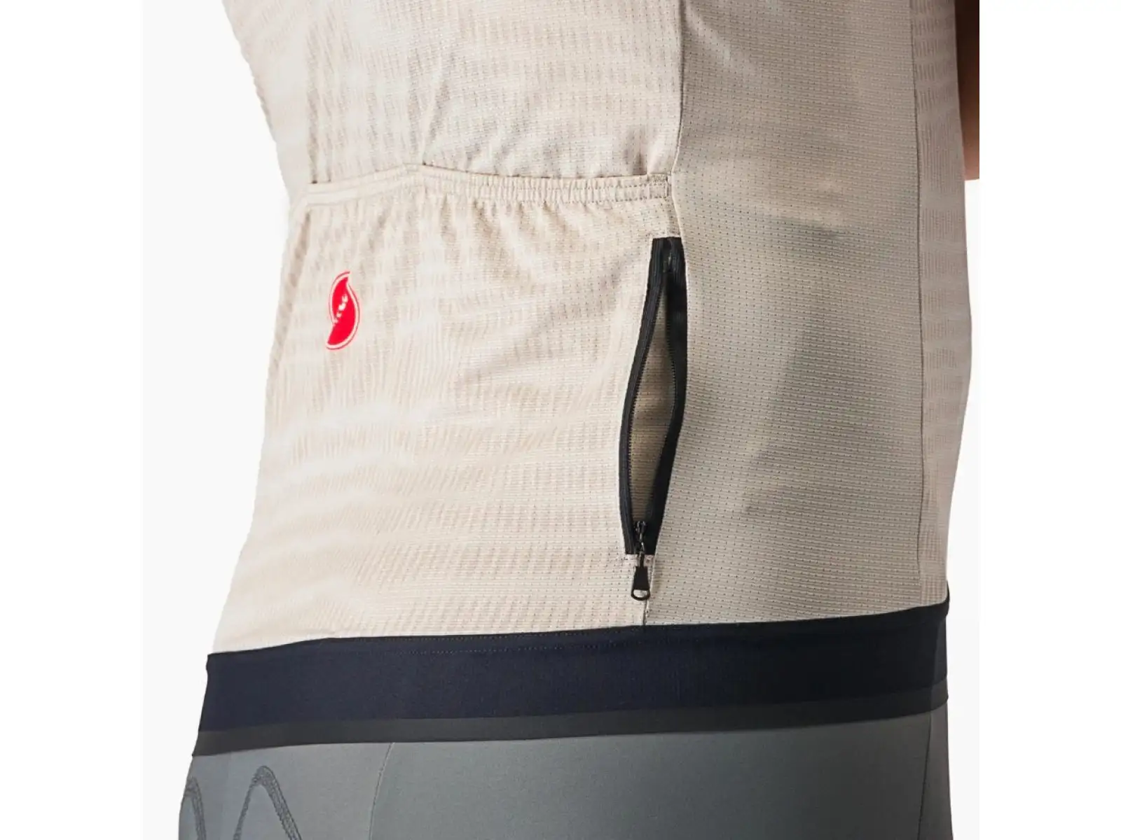 Castelli Unlimited Endurance men's jersey short sleeve Silver Moon