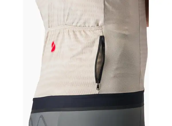 Castelli Unlimited Endurance men's jersey short sleeve Silver Moon