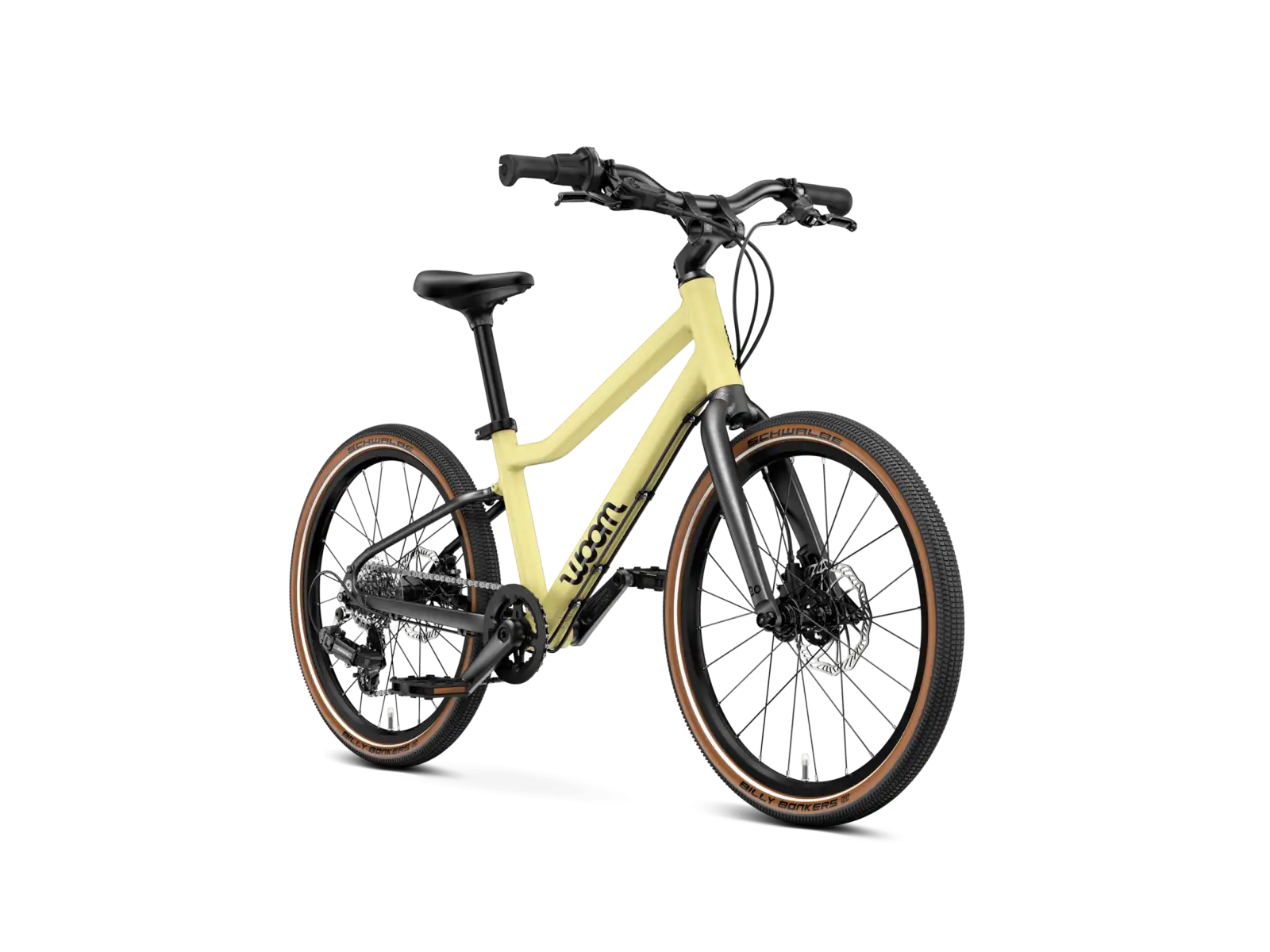 Woom 4 EXPLORE children's bike mellow yellow