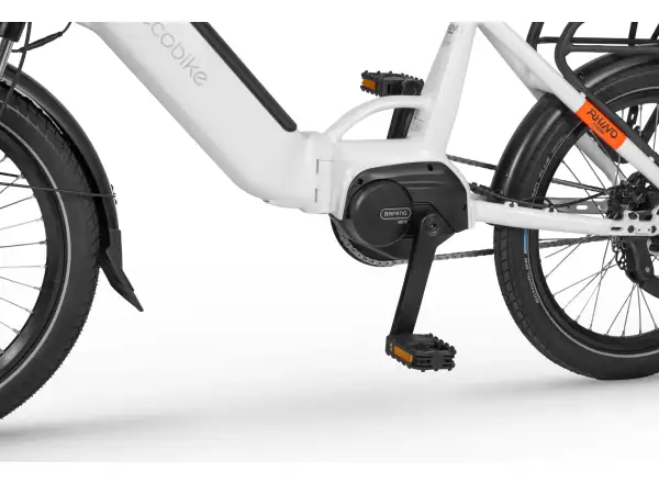 Ecobike Rhino Cruise 630 Wh Arctic White folding electric bike