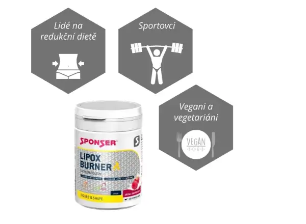 Sponser Lipox Burner fat burner with capsaicin and polyphenols 110 g