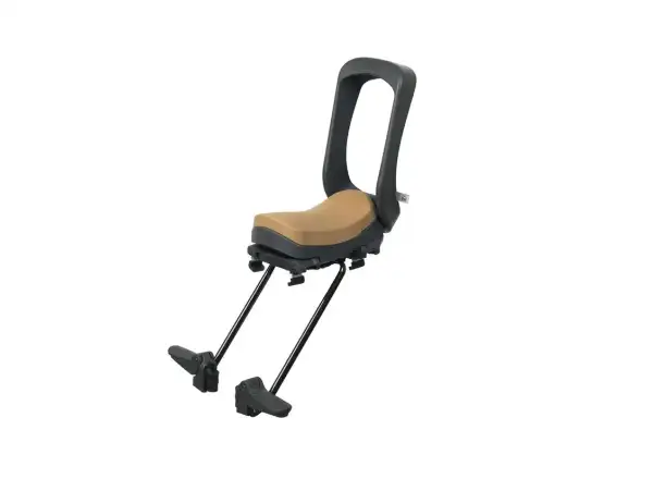 Urban Iki Junior rear seat with carrier adapter Bincho Black/Kurumi Brown