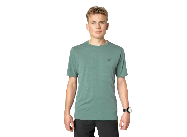 Dynafit Trail men's running T-shirt Atlantic