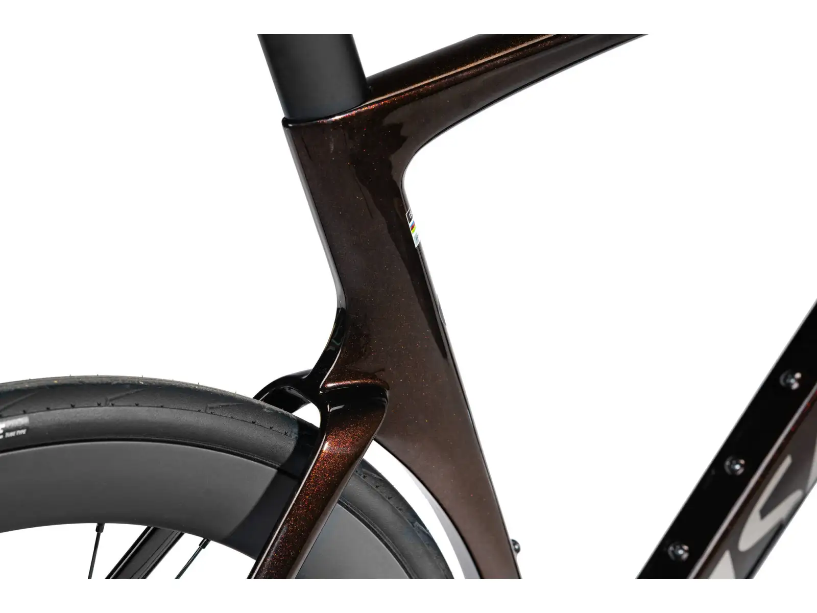 Isaac Meson DuraAce Di2 road bike Ruby Red
