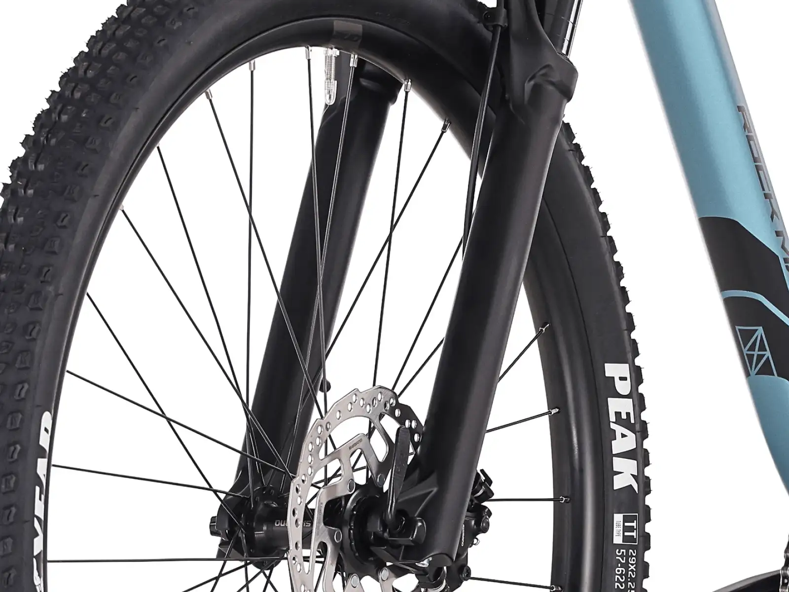 Rock Machine Blizz 10 mountain bike Matte Zircone Blue