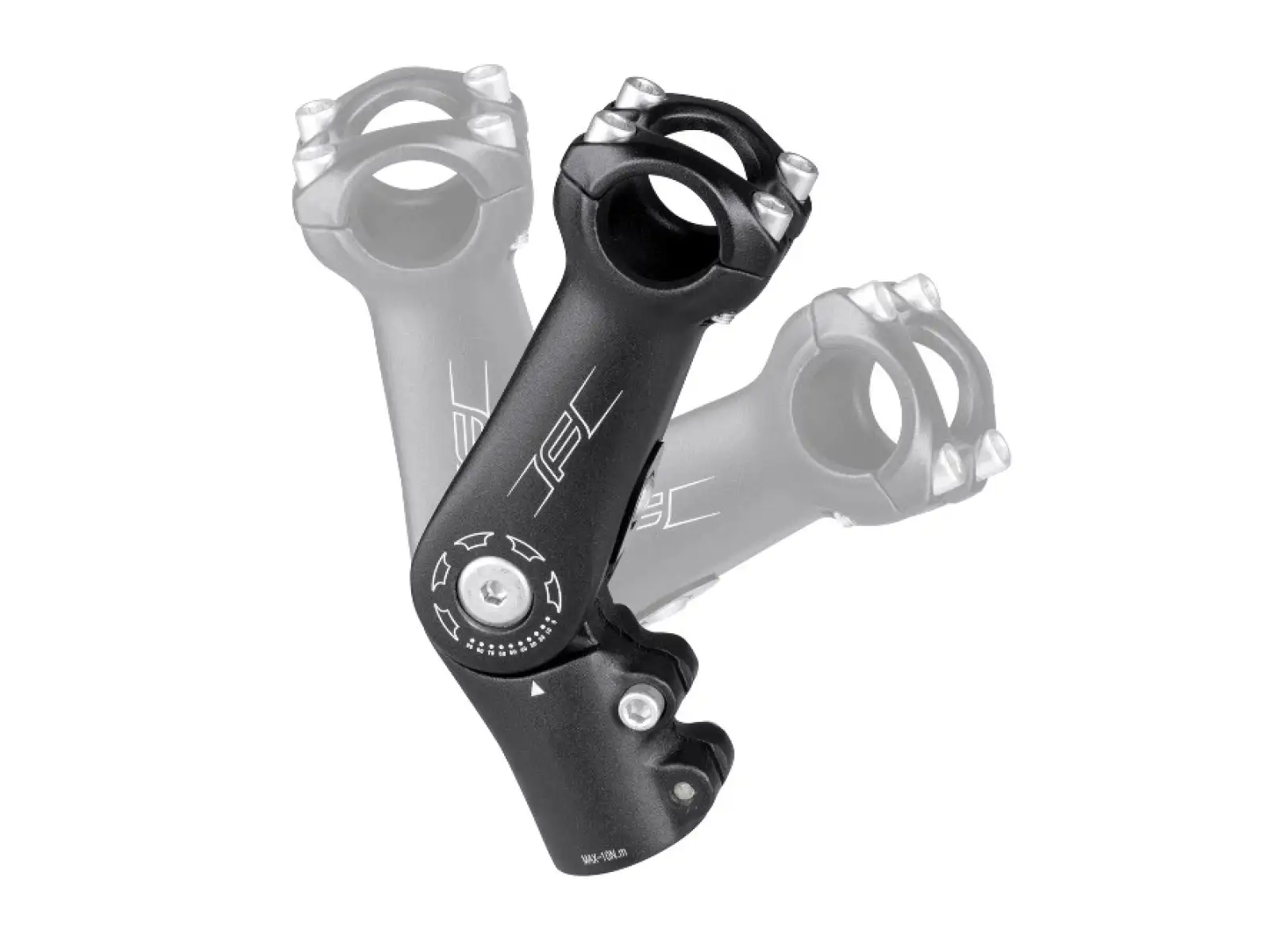 FORCE S6.3 adjustable stem 25.4/90 mm black matte