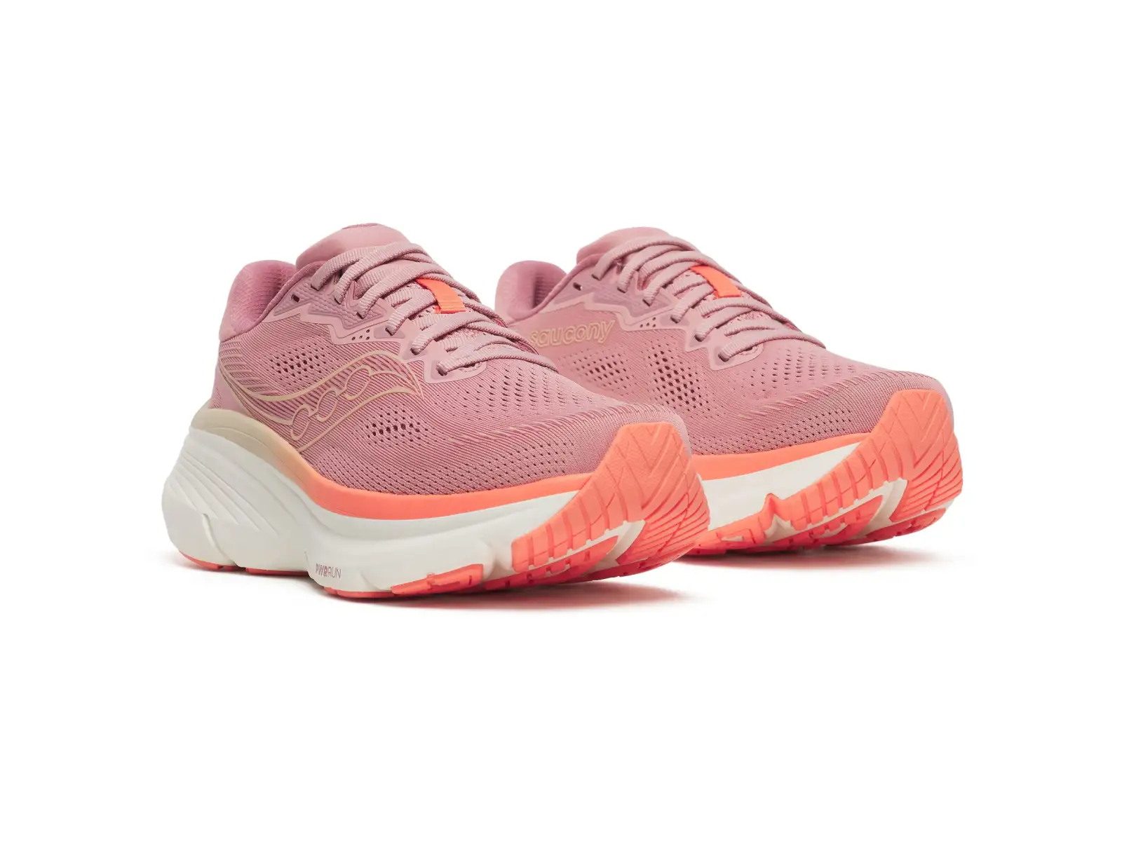 Saucony Guide 19 women's running shoes Mauve/Salmon