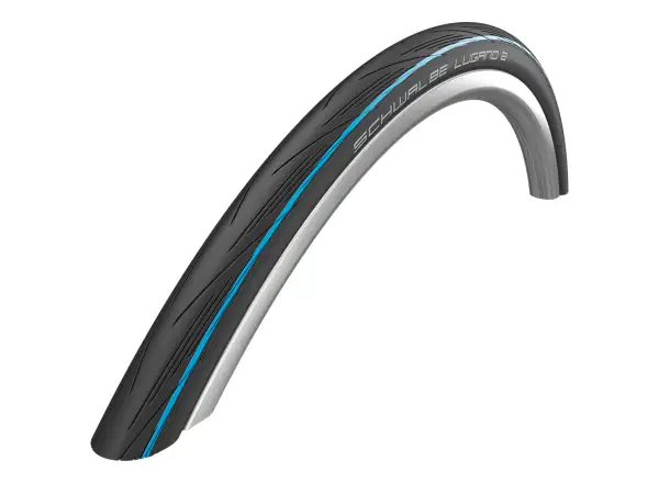 Schwalbe Lugano 2 25-622 road tire kevlar black/blue