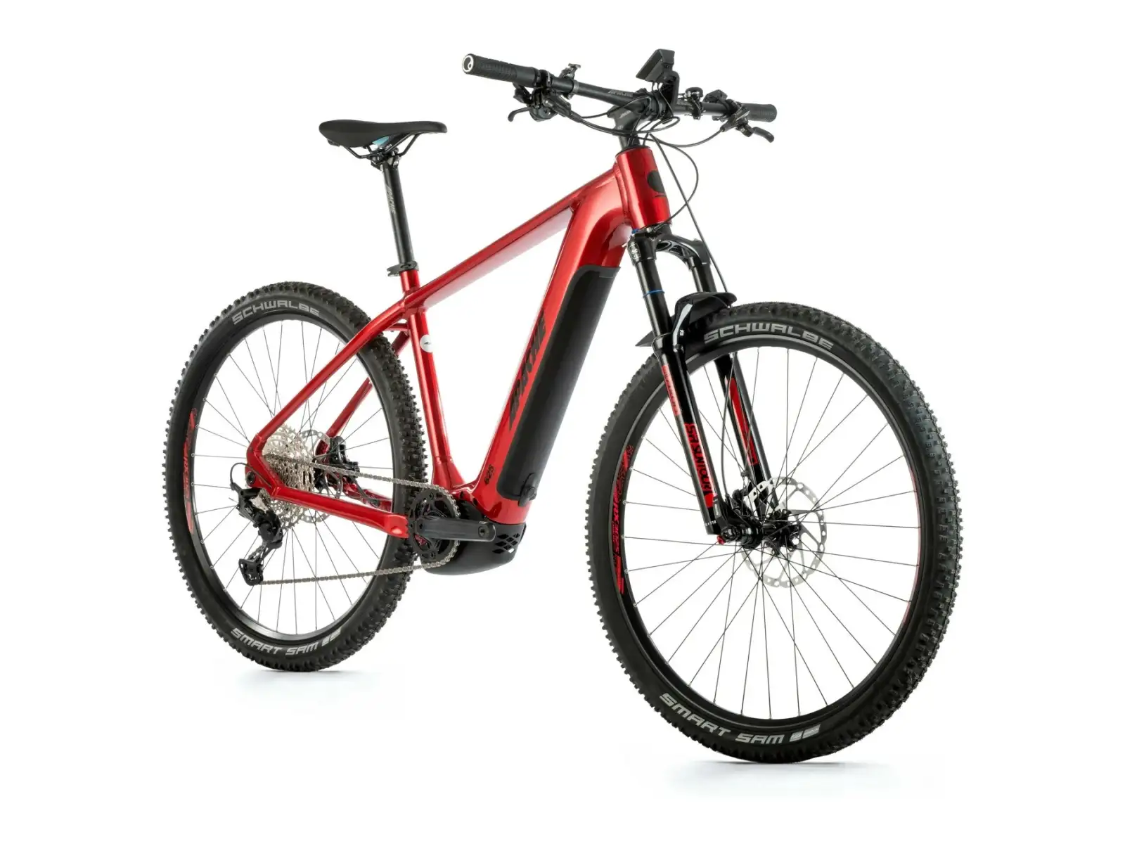 Apache Hupahu 3 Bosch 875 Wh mountain e-bike červená