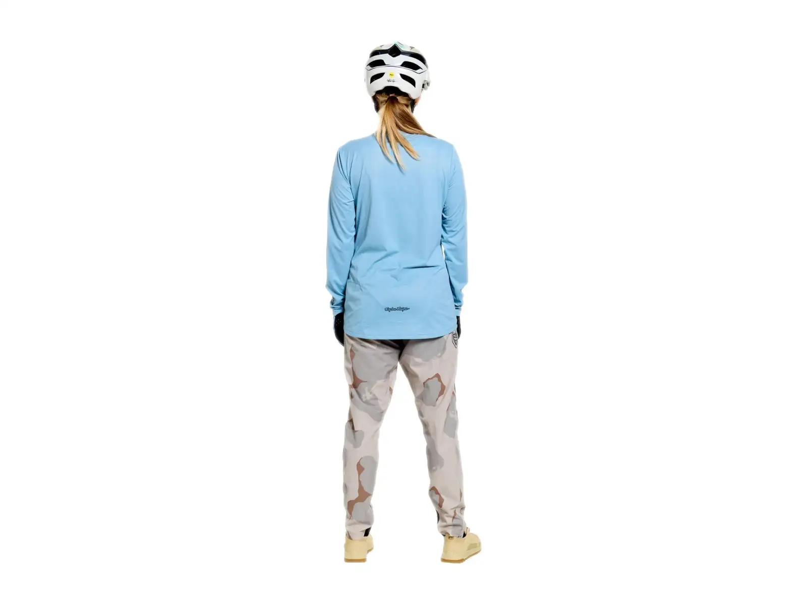 Troy Lee Designs Lilium Pro women's long sleeve jersey Dawn Blue