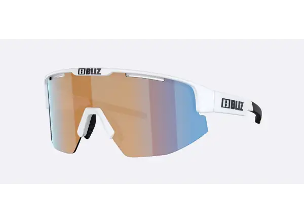 Bliz Matrix Nano Optics Nordic Light sunglasses Matte White/Coral/Orange/Blue multi