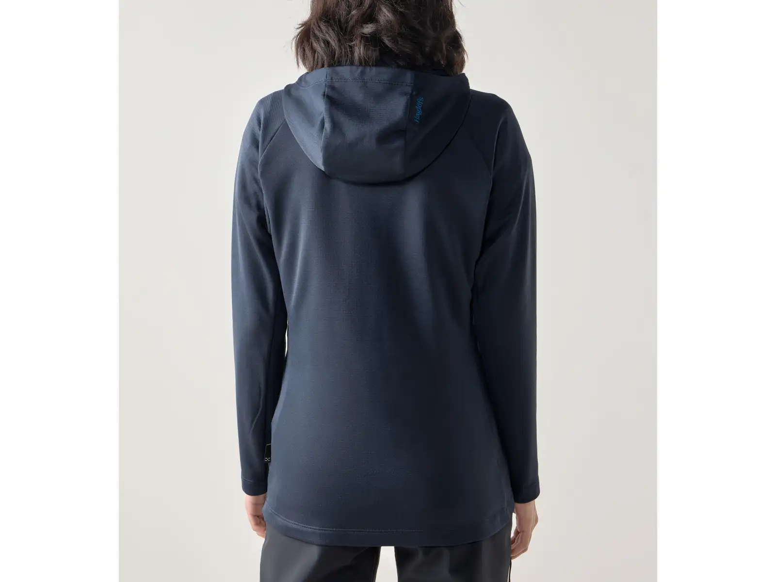 Haglöfs Korp Mid Hood women's sweatshirt Tarn Blue