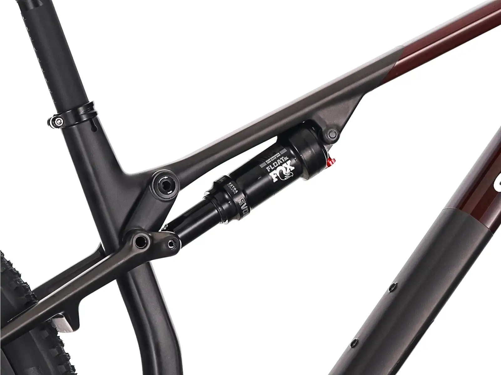 Superior XF 9.6 Team full-suspension Red Carbon/Matte Carbon
