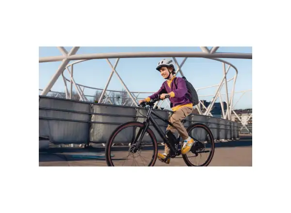 Woom Explore e 6 kids electric bike Graphite Grey