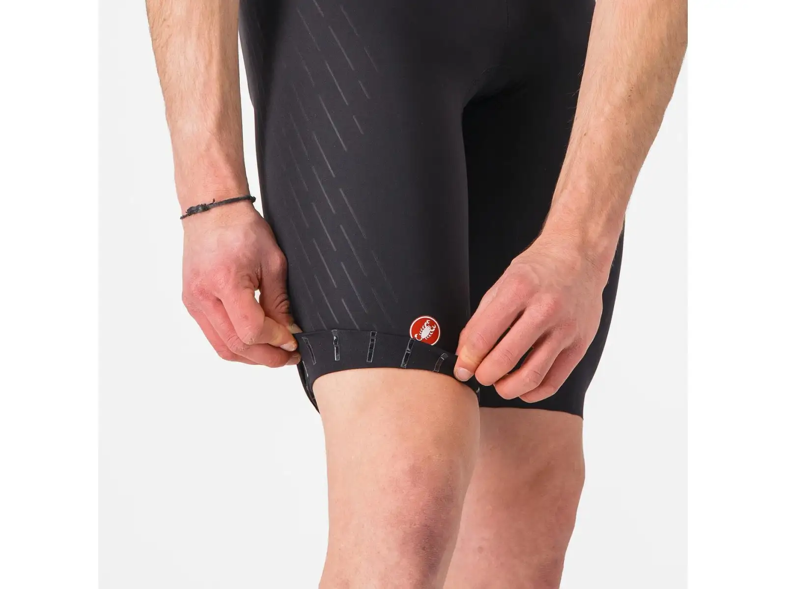 Castelli Free Aero Race men's shorts with insert and braces Black