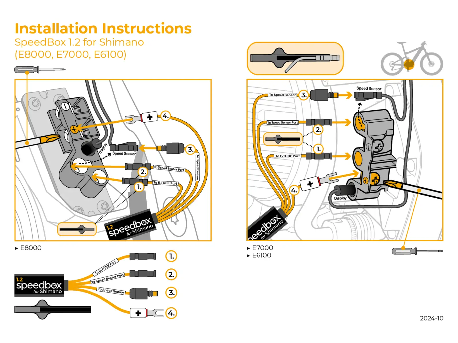 SpeedBox 1.2 for Shimano (E8000, E7000, E6100, E5000)