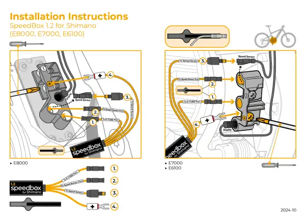 SpeedBox 1.2 for Shimano (E8000, E7000, E6100, E5000)