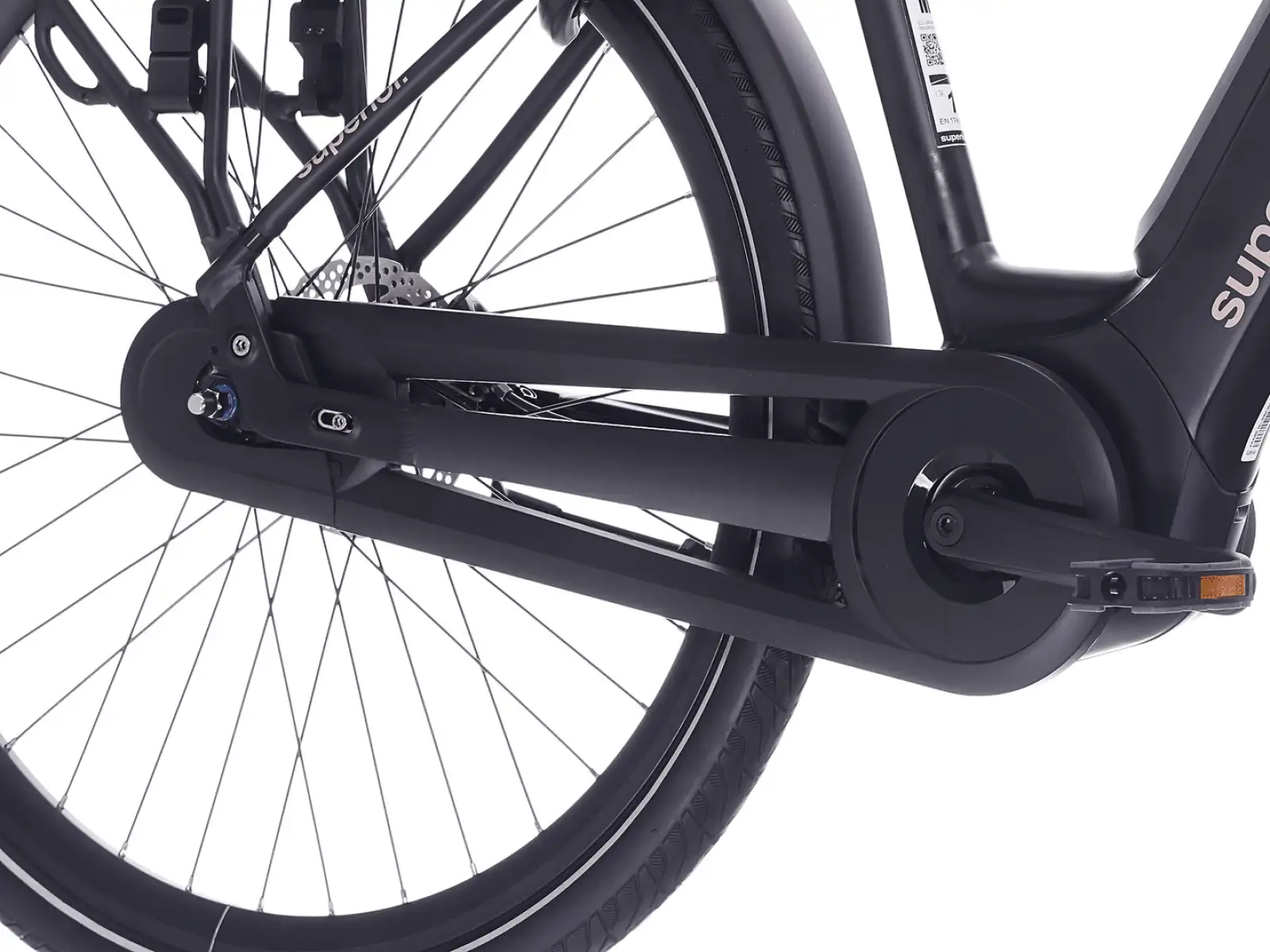 Superior eWAY 5.9 city electric bike Matte Black