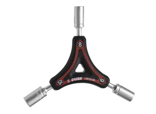 Unior three-sided hex socket wrench 8/9/10