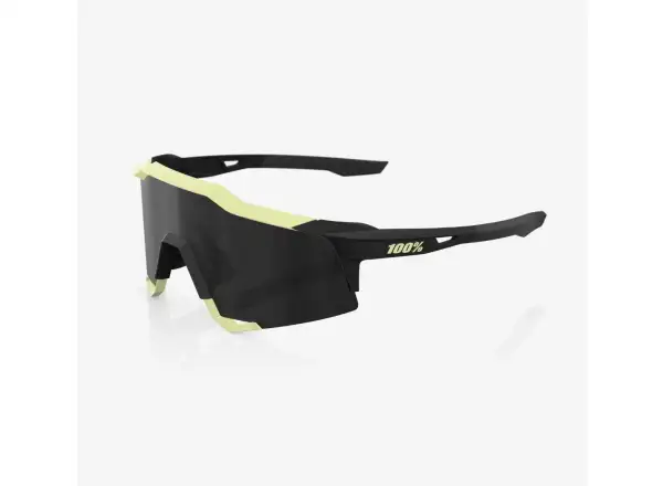 100% Speedcraft Sports Soft Tact Glow/Black Mirror Sunglasses
