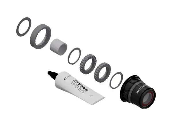 DT Swiss Kit Ratchet LN Sram XDR Road Alu conversion kit - 18T ratchets
