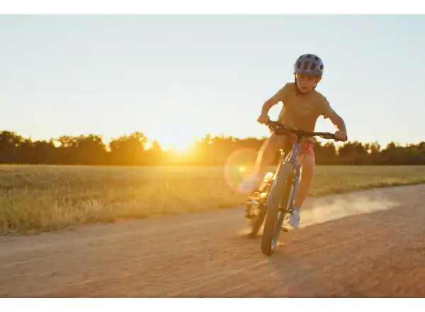 Fíha 24 CoralBubble children's bicycle blue