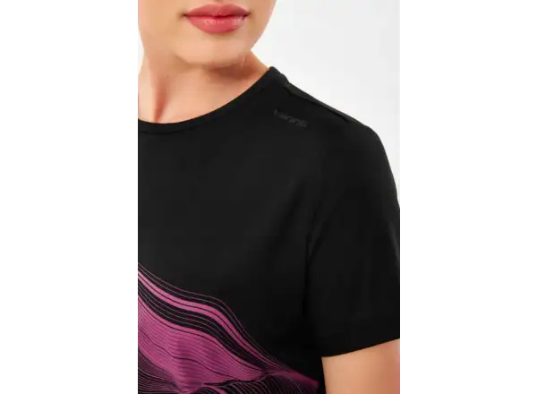 Viking Morain women's T-shirt short sleeve Black