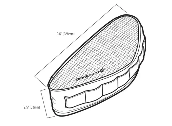 Blackburn Outpost Corner Bag frame bag
