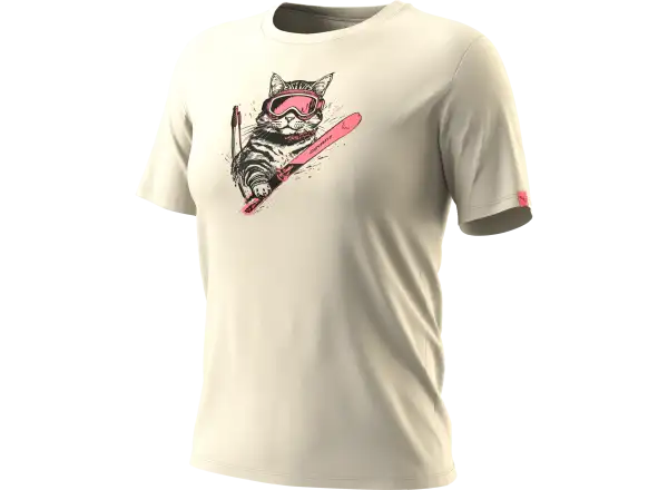 Dynafit Graphic Cotton women's T-shirt short sleeve Nimbus/First Track