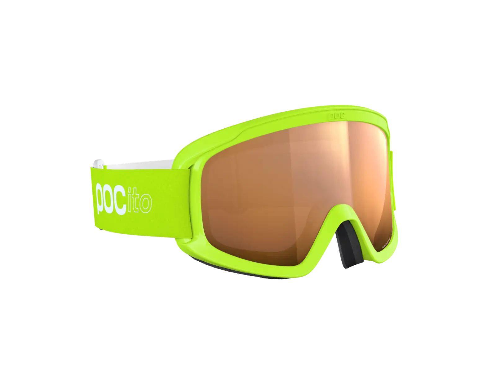 POC POCito Retina children's ski goggles Fluorescent Yellow/Green/Partly Sunny Light Orange