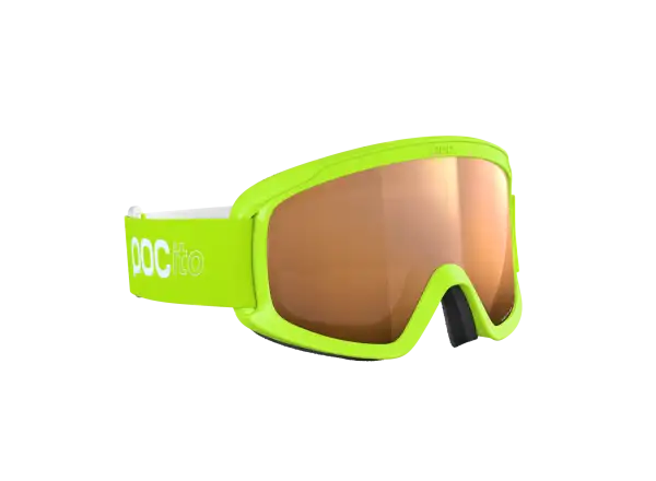 POC POCito Retina children's ski goggles Fluorescent Yellow/Green/Partly Sunny Light Orange