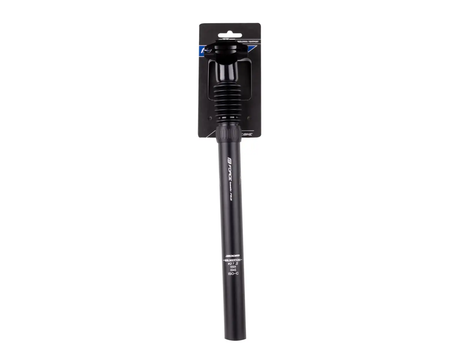 Force Basic P8.2 suspension seatpost 27.2 mm / 350 mm matte black