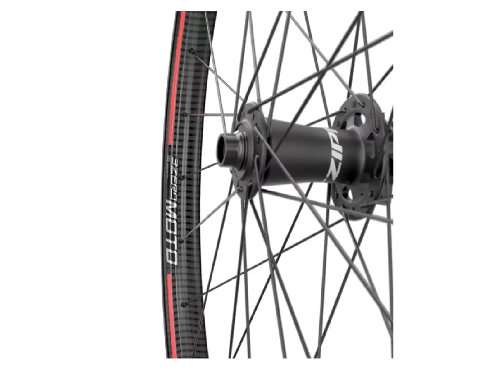 Zipp 3Zero Moto 27.5" rear wheel Sram XD Silver/Stealth