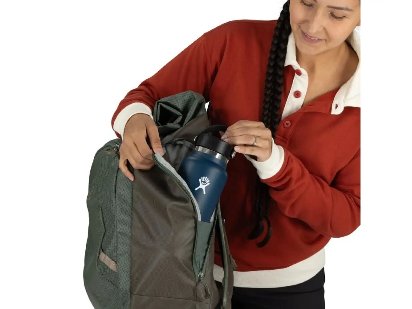 Osprey Transporter Roll Top backpack Raven Black