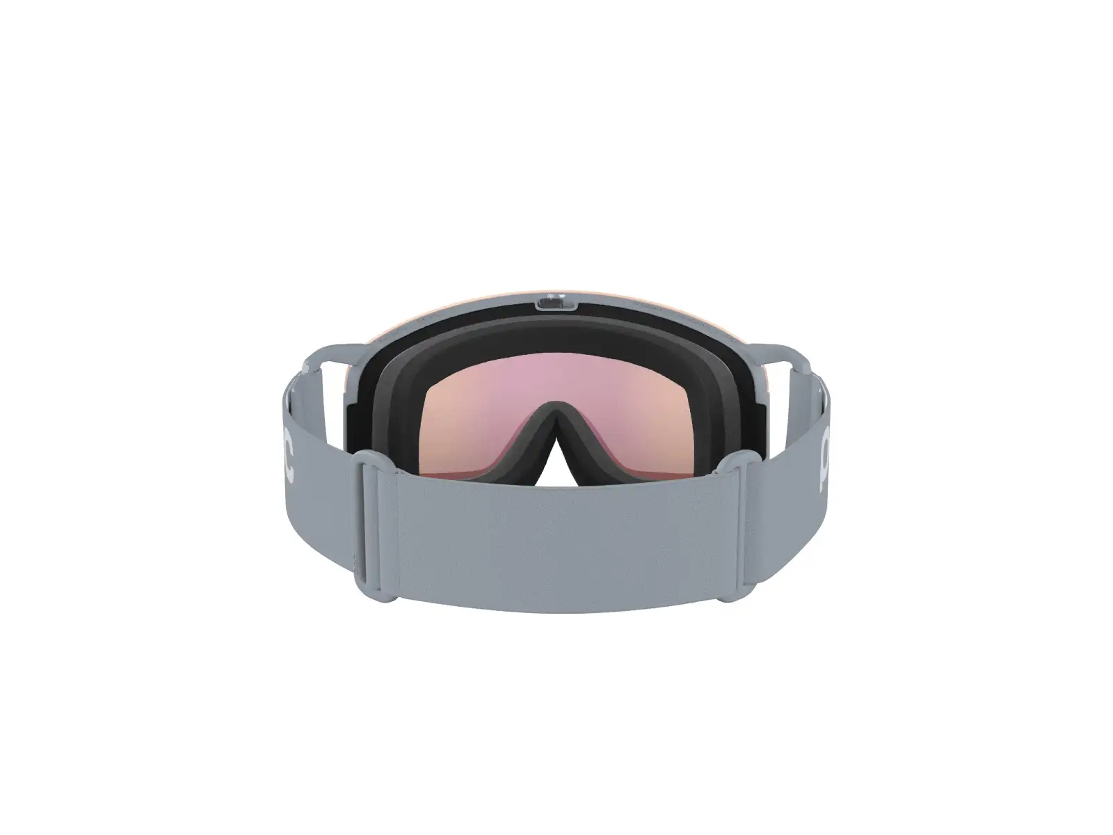 POC Nexal Mid WF ski goggles Granite Grey/Partly Sunny Orange