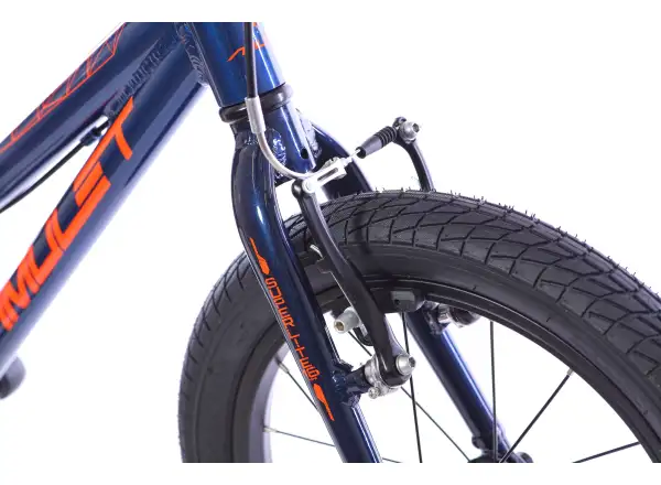 Amulet 16 Mini Superlite dark blue metalic/orange shiny children's bike