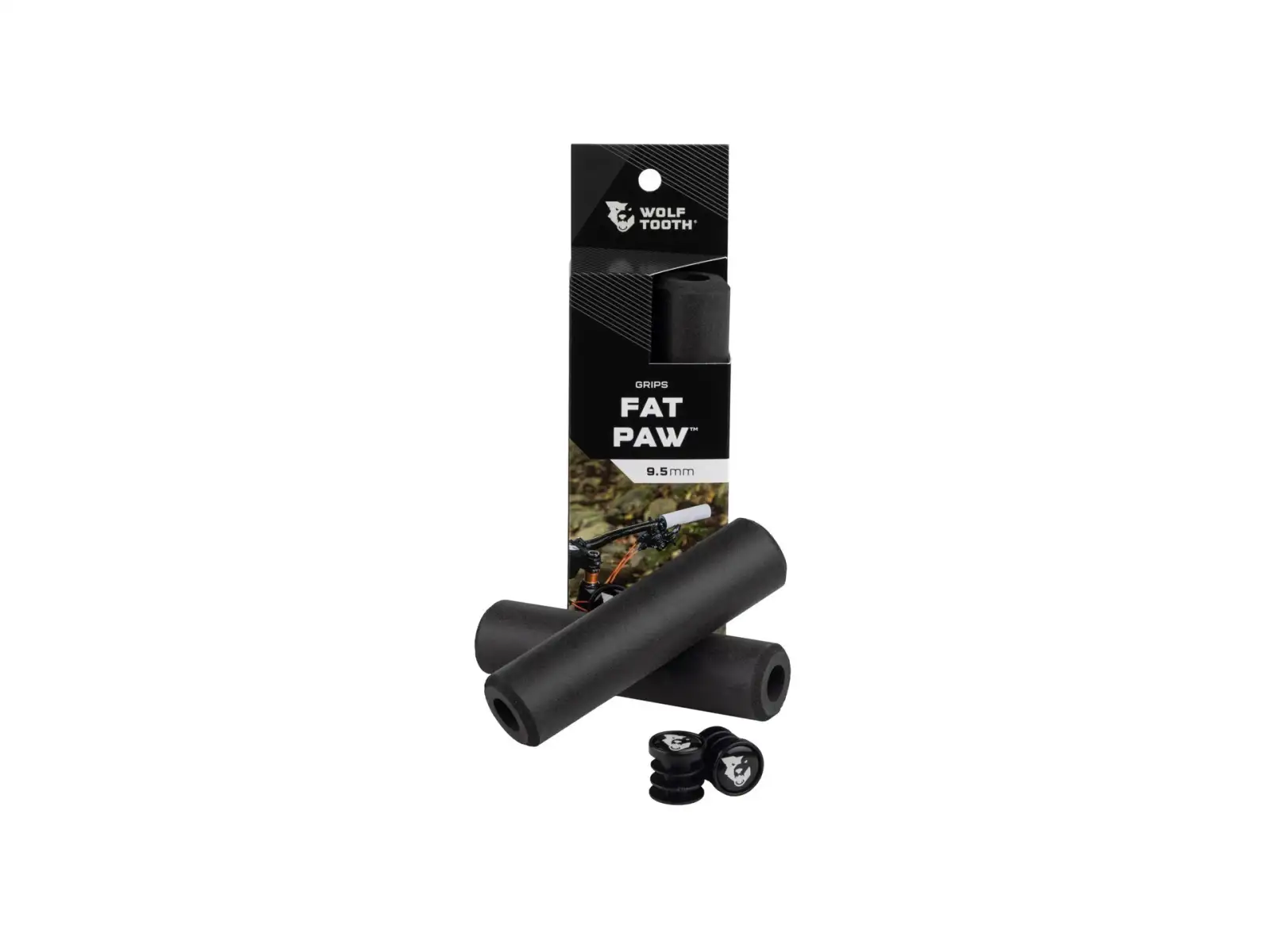 Wolf Tooth FatPaw grips 9.5 mm Black