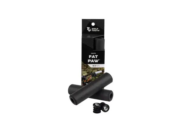Wolf Tooth FatPaw grips 9.5 mm Black