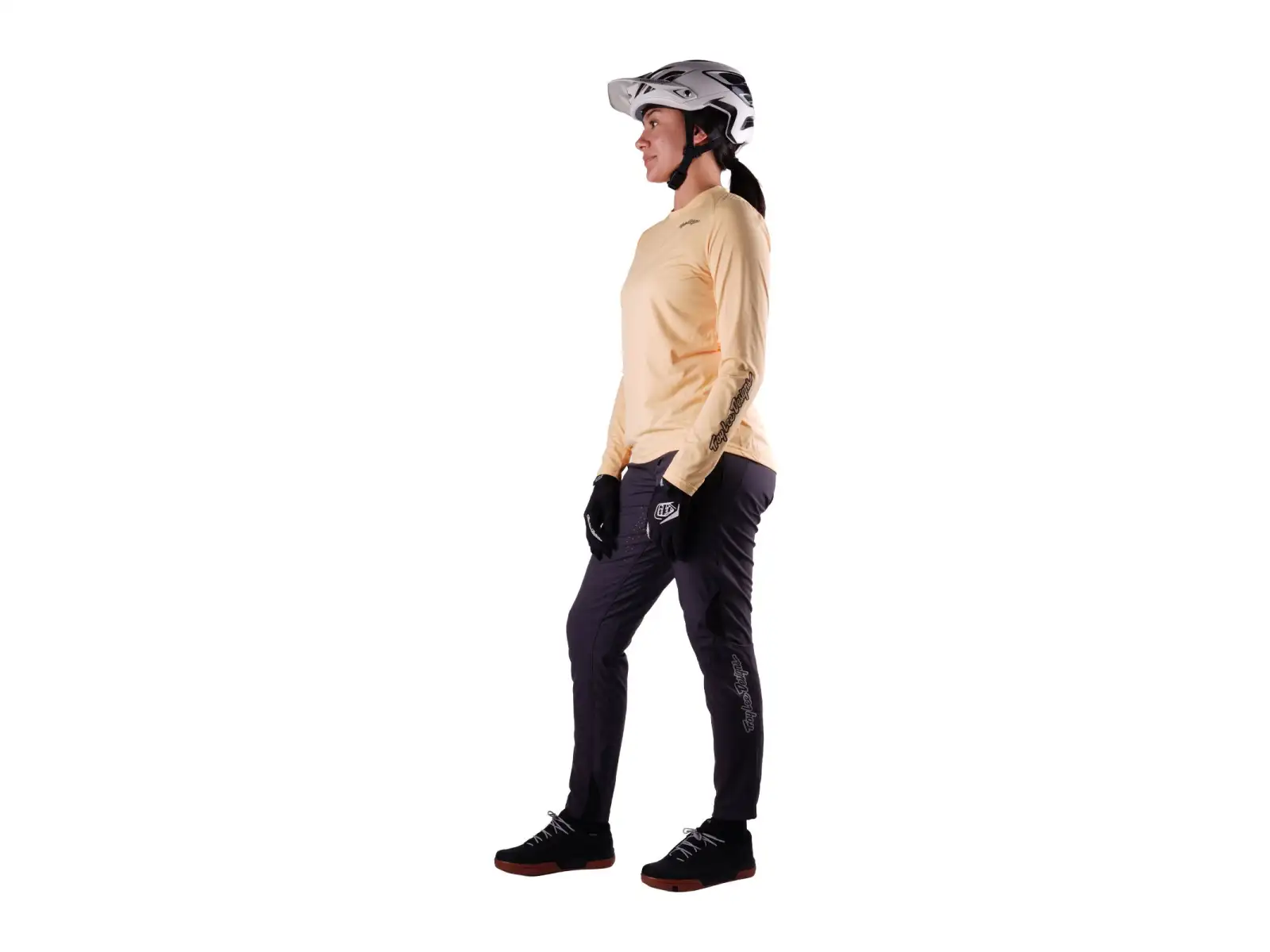 Troy Lee Designs Lilium Pro women's long sleeve jersey Butter